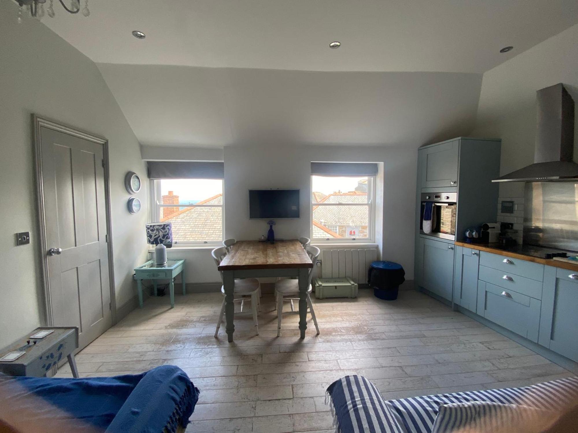 Little Dolly Sea View 2 Bedroom Apartment, St Ives Town, Dog Friendly 外观 照片