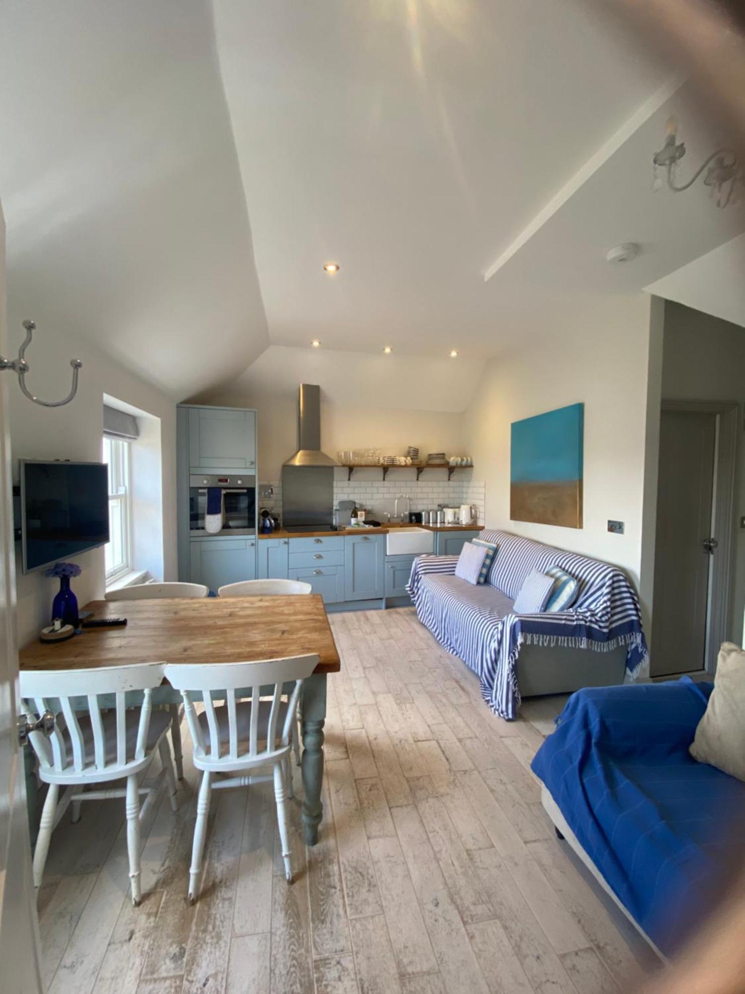 Little Dolly Sea View 2 Bedroom Apartment, St Ives Town, Dog Friendly 外观 照片